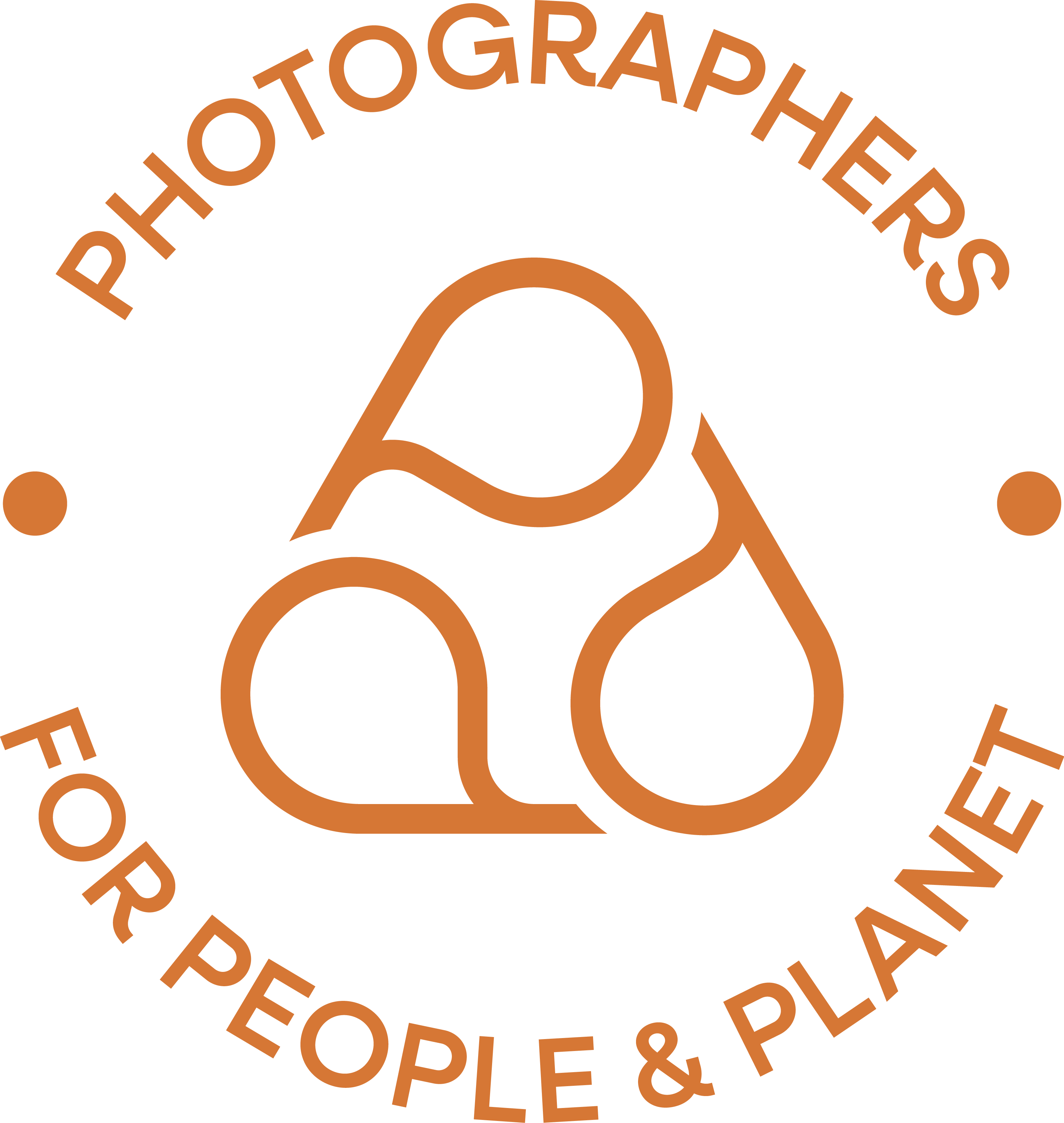 Photographers for people & planet logo